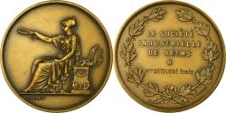 World Coins - France, Medal, La Société Industrielle de Reims, Brenet, , Bronze