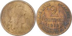 World Coins - Coin, France, Dupuis, 2 Centimes, 1912, Paris, , Bronze, KM:841