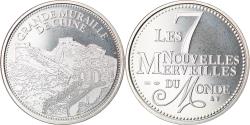 World Coins - France, Medal, Merveilles du monde, Grande Muraille de Chine, Arts & Culture