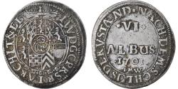 World Coins - Coin, German States, PFALZ-ELECTORAL PFALZ, Johann Wilhelm, 6 Albus, 1701