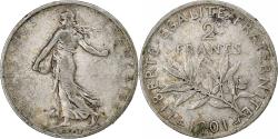 World Coins - France, 2 Francs, Semeuse, 1901, Paris, Silver, , Gadoury:532, Le