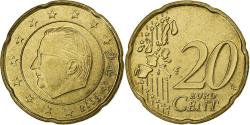 World Coins - Belgium, Albert II, 20 Euro Cent, 2003, Brussels, , Brass, KM:228
