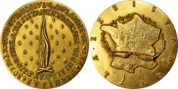 World Coins - France, Medal, La Résistance, De Jeager, , Gilt Bronze