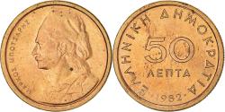 World Coins - Coin, Greece, 50 Lepta, 1982, , Nickel-brass, KM:115
