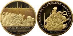 World Coins - France, Medal, Centenaire de la Première Guerre Mondiale, Bataille de la Somme