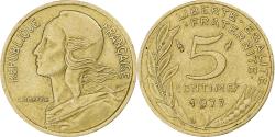 World Coins - France, 5 Centimes, Marianne, 1977, Pessac, Aluminum-Bronze,