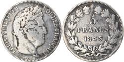 World Coins - Coin, France, Louis-Philippe, 5 Francs, 1843, Lille, , Silver