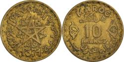 World Coins - Coin, Morocco, 10 Francs, 1371