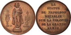 World Coins - France, Token, Restauration de la statue de Napoléon par Louis-Philippe, 1833
