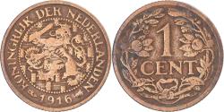 World Coins - Coin, Netherlands, Cent, 1916