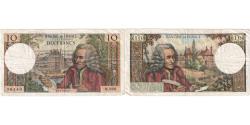 World Coins - France, 10 Francs, Voltaire, 1973-01-04, M.866, EF(40-45)