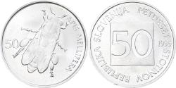 World Coins - Coin, Slovenia, 50 Stotinov, 1995, , Aluminum, KM:3