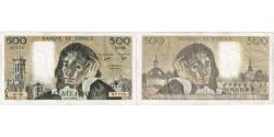 World Coins - France, 500 Francs, Pascal, 1981-06-04, W.13887176, EF(40-45)