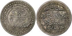 World Coins - Algeria, Mahmud II, Budju, 1823/AH1238, Silver,