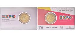 World Coins - Italy, 2 Euro, Expo Milan, 2015, Rome, BU, , Bi-Metallic