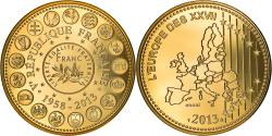 World Coins - France, Medal, L'europe des XXVII, République française, Politics, 2013