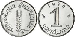 World Coins - Coin, France, Épi, Centime, 1998, Paris, , Stainless Steel, KM:928