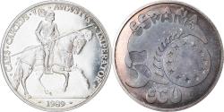 World Coins - Coin, Spain, Juan Carlos I, 5 Ecu, 1989, Madrid, , Silver, KM:M24