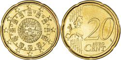 World Coins - Portugal, 20 Euro Cent, 2009, Lisbon, , Brass, KM:764