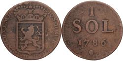 World Coins - Luxembourg, Joseph II, Sol, 1786, Brussels, Copper, , KM:11