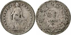 World Coins - Coin, Switzerland, 1/2 Franc, 1898, Bern, , Silver, KM:23