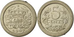 World Coins - Coin, Netherlands, Wilhelmina I, 5 Cents, 1907, , Copper-nickel, KM:137