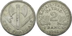 World Coins - Coin, France, Bazor, 2 Francs, 1943, Beaumont le Roger, , Aluminum