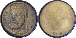 World Coins - France, Medal, Victor Hugo, Brass,
