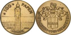 World Coins - Belgium, Token, 100 Papen, 1981, Bronze,