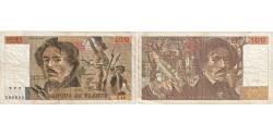 World Coins - France, 100 Francs, Delacroix, Z.46, F(12-15)