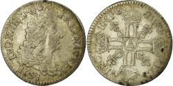World Coins - Coin, France, Louis XIV, 1/12 Écu aux 8 L, 1/12 ECU, 10 Sols, 1691, Paris