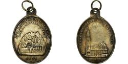 World Coins - France, Medal, Apparition de la Sainte Vierge dans la Grotte de Lourdes, 1858
