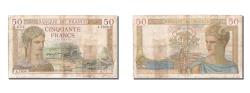 World Coins - Banknote, France, 50 Francs, 50 F 1934-1940 ''Cérès'', 1938, 1938-02-10