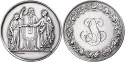 World Coins - France, Medal, Médaille de mariage, 1862, Gayrard, , Silver