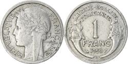 World Coins - Coin, France, Morlon, Franc, 1950, Beaumont - Le Roger, , Aluminum