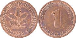 World Coins - Coin, Germany, Pfennig, 1996