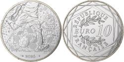 World Coins - France, 10 Euro, UEFA Euro 2016, 2016, Monnaie de Paris, , Silver