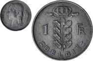 World Coins - Belgium, Franc, 1950, Copper-nickel, , KM:143.1