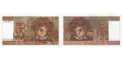 World Coins - France, 10 Francs, Berlioz, 1977-06-02, A.300, EF(40-45)