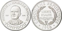 World Coins - France, Medal, French Fifth Republic, Silver,