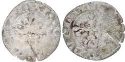 World Coins - France, Charles IV, Double Parisis, 1323-1328, Billon, , Duplessy:244b