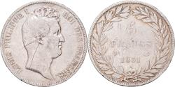 World Coins - Coin, France, Louis-Philippe, 5 Francs, 1831, Lyon, , Silver, KM:735.4