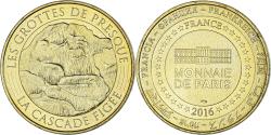 World Coins - France, Token, Touristic token, 46/ Les Grottes De Presque - La Cascade Figée