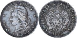 World Coins - Coin, Argentina, 2 Centavos, 1890, , Bronze, KM:33