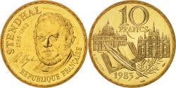 World Coins - Coin, France, Stendhal, 10 Francs, 1983, Paris, , Nickel-Bronze
