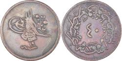 World Coins - Coin, Turkey, Abdul Mejid, 40 Para, 1857 / AH1255//19, Qustantiniyah,