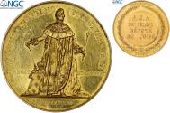 World Coins - France, Medal, Charles X, Coronation, 1825, Gold, Gayrard, NGC,