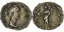Ancient Coins - Diva Faustina I, Denarius, 141, Rome, Silver, , RIC:350Aa