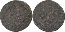 World Coins - France, CHÂTEAU-REGNAULT, François de Bourbon, Double Tournois, Copper