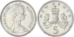 World Coins - Coin, Great Britain, 5 New Pence, 1980